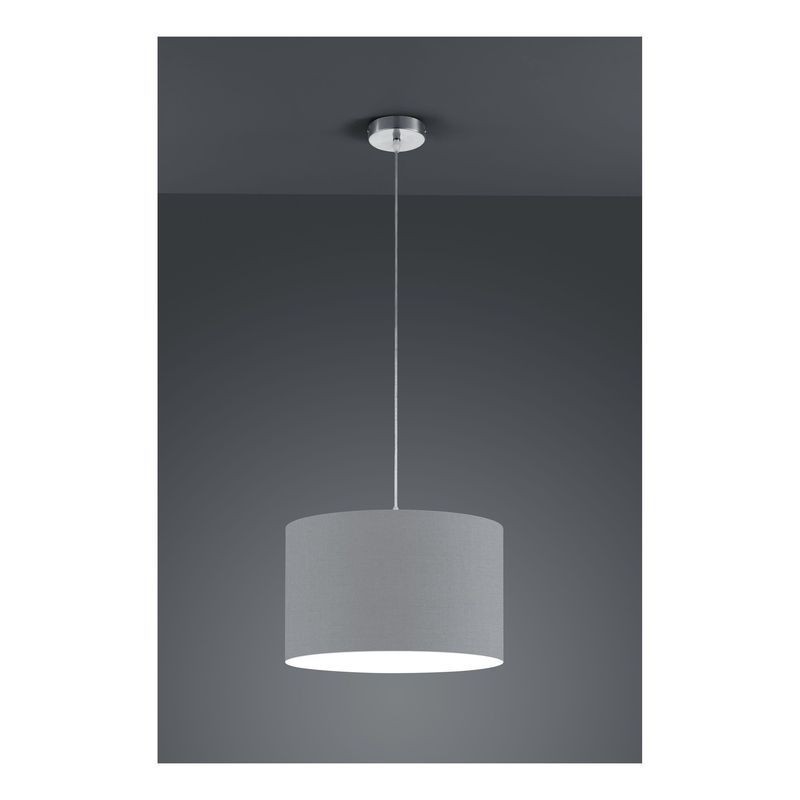 Suspension Hotel Nickel mat 1x60W E27 TRIO LIGHTING 303300111