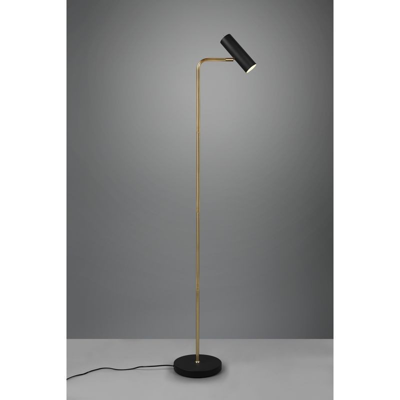 Lampadaire Marley Laiton mat 1x5W GU10 TRIO LIGHTING 412400108