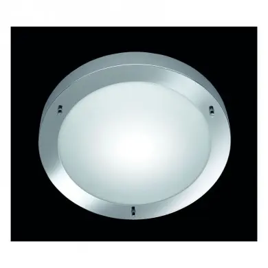 Plafonnier Salle de Bain IP44 Condus Chrome 1x60W E27 TRIO LIGHTING 6801011-06