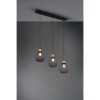 Suspension Industrielle Calimero Noir mat 3x40W E27 TRIO LIGHTING R30563032