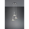 Suspension Enzo Nickel mat 3x28W E27 TRIO LIGHTING R30783907