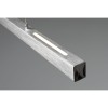 Suspension Paros Aluminium balayé 1x21W SMD LED TRIO LIGHTING R32043105