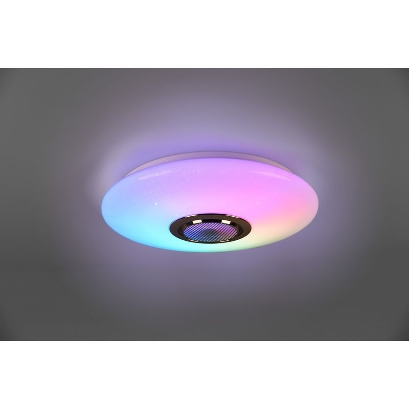 Plafonnier Musica Blanc 1x15,5W SMD LED TRIO LIGHTING R69031101