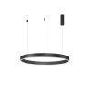 Suspension MOTIF Noir LED 55 W NOVA LUCE 9190855