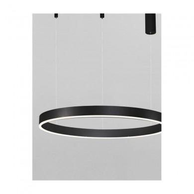 Suspension MOTIF Noir LED 55 W NOVA LUCE 9190855