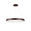 Suspension ALBI Café Marron LED 80 W NOVA LUCE 8105609