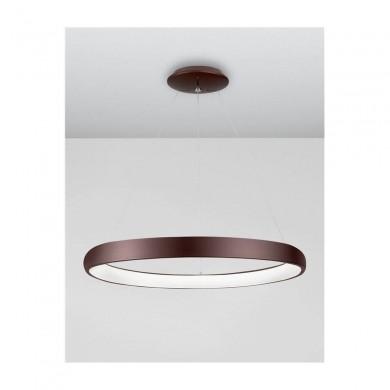 Suspension ALBI Café Marron LED 80 W NOVA LUCE 8105609