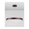 Suspension ALBI Café Marron LED 80 W NOVA LUCE 8105609