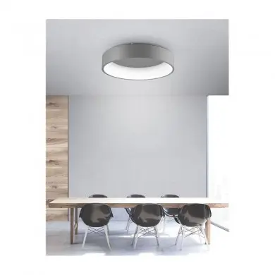 Plafonnier RANDO Gris LED 42 W 3000K NOVA LUCE 6167208