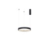 Suspension PRESTON Sable Noir LED 25 W NOVA LUCE 9865140