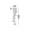 Suspension BOCCALE Transparent LED G9 5x5 W L30 NOVA LUCE 1300301305