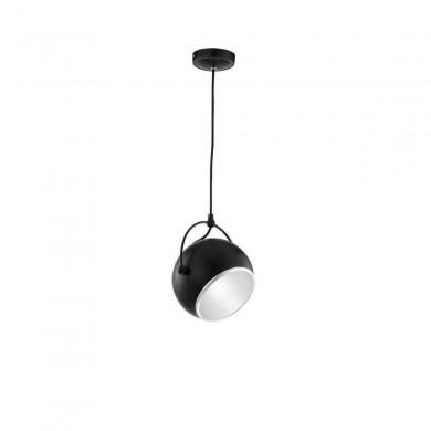 Suspension DEGLI Noir LED E27 1x40 W NOVA LUCE 6990401