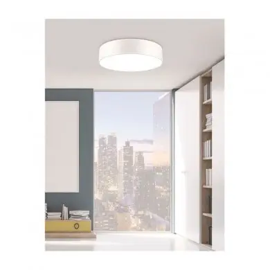 Plafonnier FINEZZA Blanc Mat LED E27 3x10 W NOVA LUCE 550406