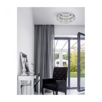 Plafonnier QUENTIN Transparent Cristal LED 44 W NOVA LUCE 9172519