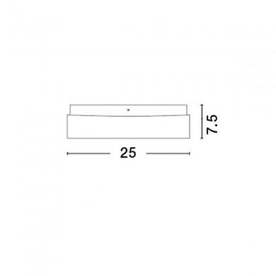 Plafonnier Salle de Bain CUBE Opale LED E27 1x40 W H7,5 NOVA LUCE 6110042