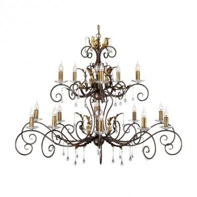 Lustre Amarilli 15x60W Bronze ELSTEAD LIGHTING aml15bg