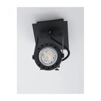 Plafonnier SALVA Sable Noir LED GU10 2x10 W NOVA LUCE 9155101
