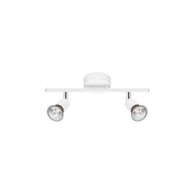 Plafonnier BASE Blanc Mat LED GU10 2x5 W NOVA LUCE 661002