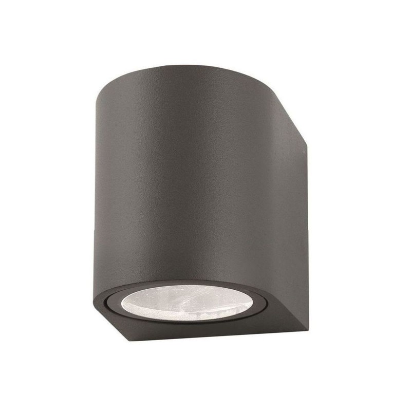 Applique Murale Extérieure NERO Gris Foncé GU10 35 W L7 NOVA LUCE 710021