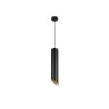 Suspension PERO Sable Noir & Or GU10 10 W NOVA LUCE 9184376