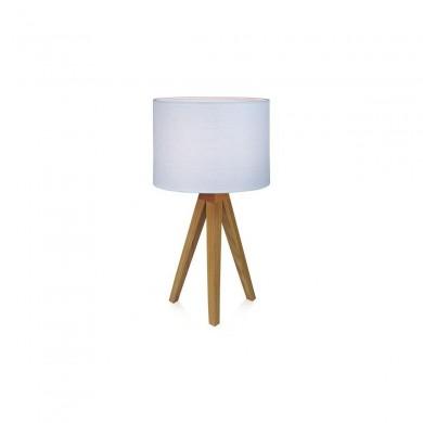 Lampe Scandinave Kullen 1x40W E14 Chêne Blanc MARKSLOJD 104625