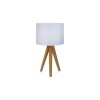 Lampe Scandinave Kullen 1x40W E14 Chêne Blanc MARKSLOJD 104625