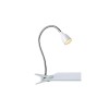 Lampe à Pince Tulip 1x3W LED Acier Blanc MARKSLOJD 106091