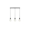 Suspension Boule Industrielle Sky 3x60W E27 Noir H16 MARKSLOJD 106336