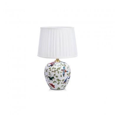 Lampe Abat-Jour Mansion 1x60W E27 Multicouleur Blanc MARKSLOJD 107040