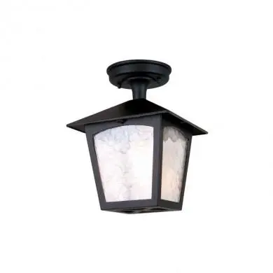 Plafonnier York 1x100W Noir ELSTEAD LIGHTING bl6a