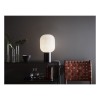 Lampe Brooklyn 1x60W E27 Noir Blanc H44 MARKSLOJD 107482