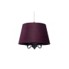 Suspension Jamie 3x40W E14 Noir Violet MARKSLOJD 107532