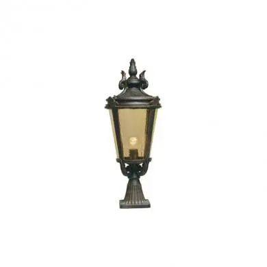 Borne Potelet Baltimore 1x150W Bronze foncé ELSTEAD LIGHTING bt3l