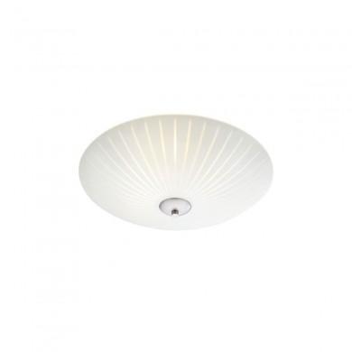 Plafonnier Cut 3x40W E14 Acier Blanc MARKSLOJD 107759