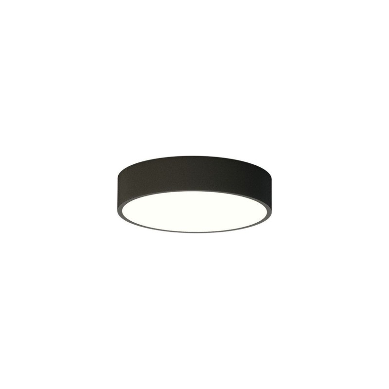 Plafonnier London 1x12W LED Noir 3000K ACB P376020N