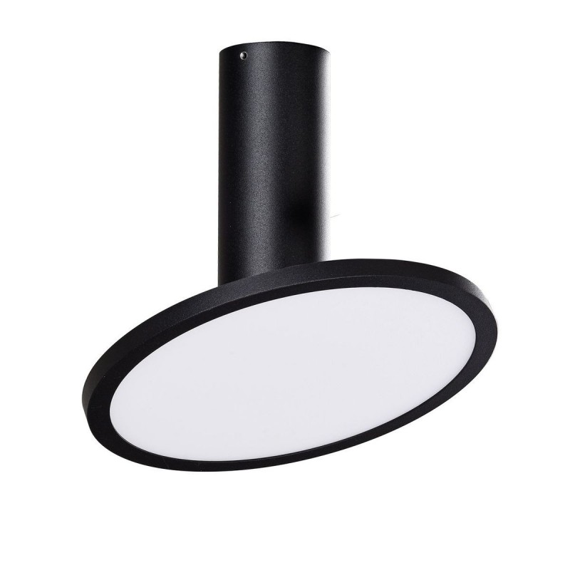 Plafonnier Morgan 1x18W LED Noir Mate ACB P384610N