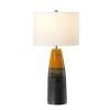 Lampe Céramique Burnt Oak 1x60W Graphite Orange ELSTEAD LIGHTING BURNTOAK TL