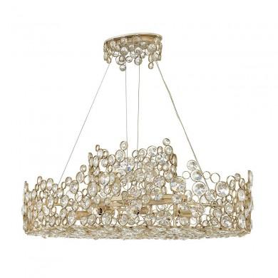 Suspension Anya 10x60W Feuille D'Argent ELSTEAD LIGHTING HK ANYA ISLE