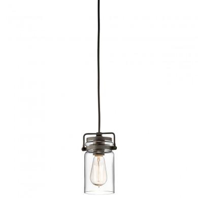 Suspension Brinley 1x60W Bronze Vieilli ELSTEAD LIGHTING KL BRINLEY MP OZ