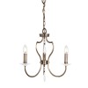 Lustre Pimlico 3x60W Bronze Foncé ELSTEAD LIGHTING PM3 DB