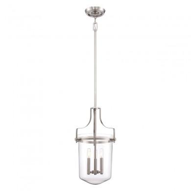 Suspension Penn Station 3x40W Nickel Brossé ELSTEAD LIGHTING QZ PENN STATION M BN