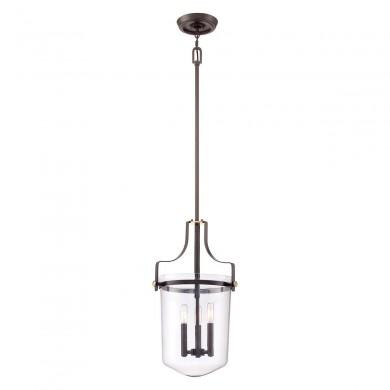 Suspension Penn Station 3x40W Bronze Occidental ELSTEAD LIGHTING QZ PENN STATION M WT