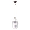 Suspension Penn Station 3x40W Bronze Occidental ELSTEAD LIGHTING QZ PENN STATION M WT