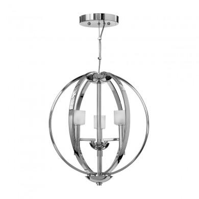 Suspension Mondo 3x3,5W G9 Chromé Poli ELSTEAD LIGHTING QN-MONDO3