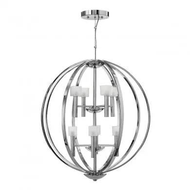 Suspension Mondo 8x3,5W G9 Chromé Poli ELSTEAD LIGHTING QN-MONDO8