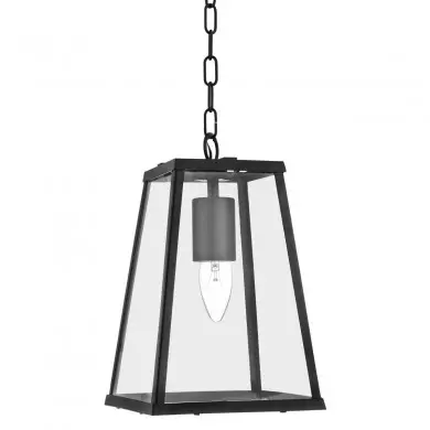 Suspension Lantern Noir 1x60W E27 Noir L180 SEARCHLIGHT 4614BK