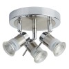 Plafonnier Salle de Bain Aries 3x5W GU10 Chrome SEARCHLIGHT 7443CC-LED