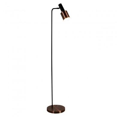 Lampadaire Articulé Giraffe 1x60W E27 Cuivre Noir SEARCHLIGHT EU3053CU