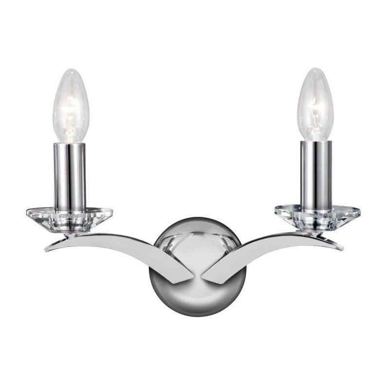 Applique Murale Kensington 2x60W E14 Chrome SEARCHLIGHT 7542-2CC