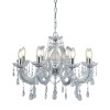 Lustre Pampilles Marie 8x40W E14 Chrome SEARCHLIGHT 399-8